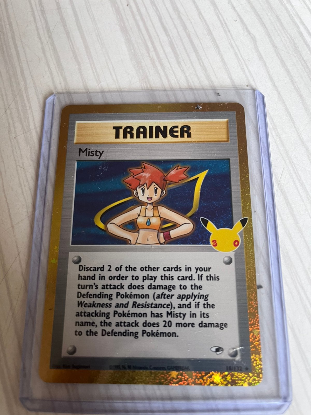 Pokemon Misty, Ophalen of Verzenden, Zo goed als nieuw