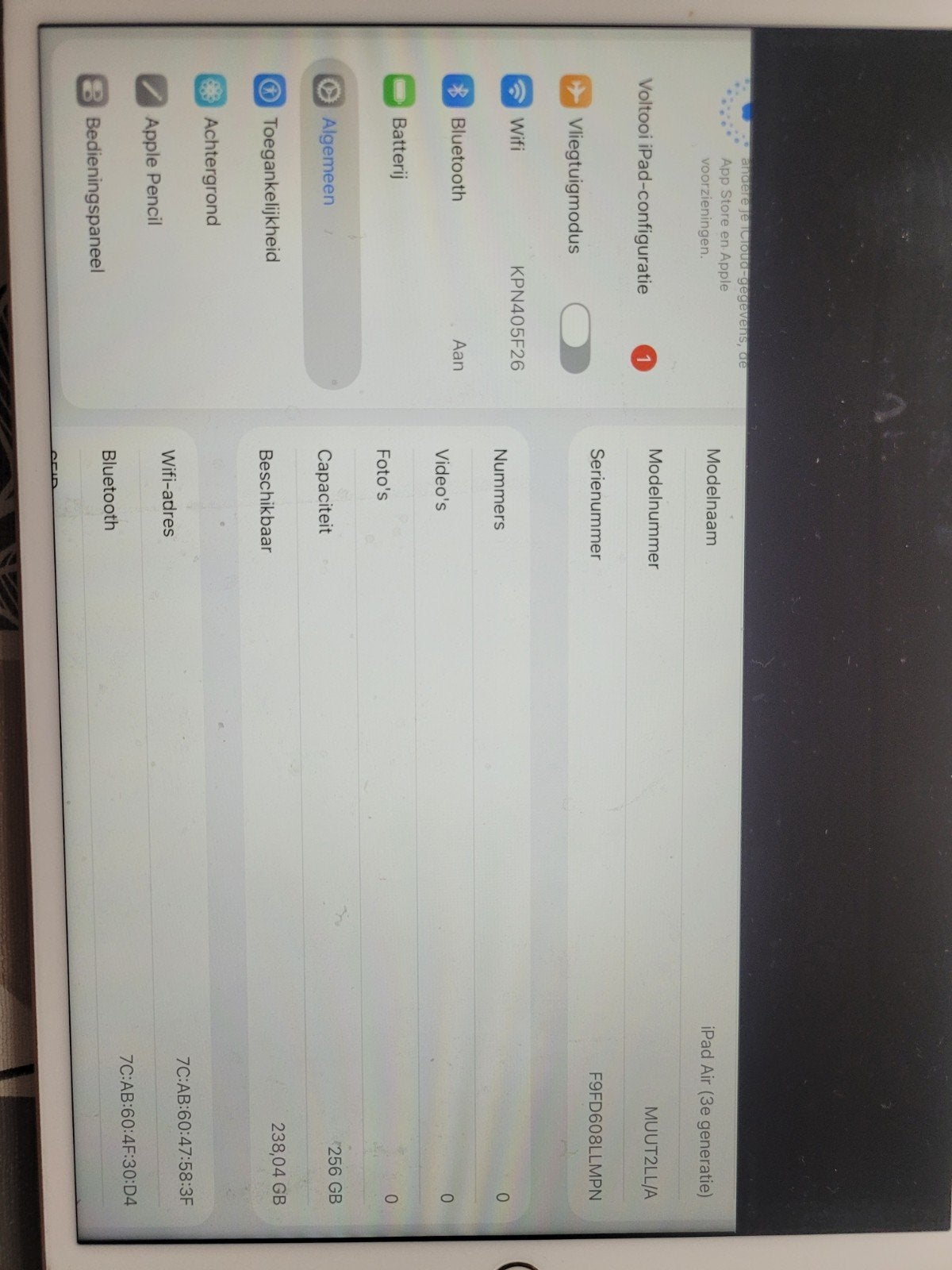 Foto 5 van ipad 256GB