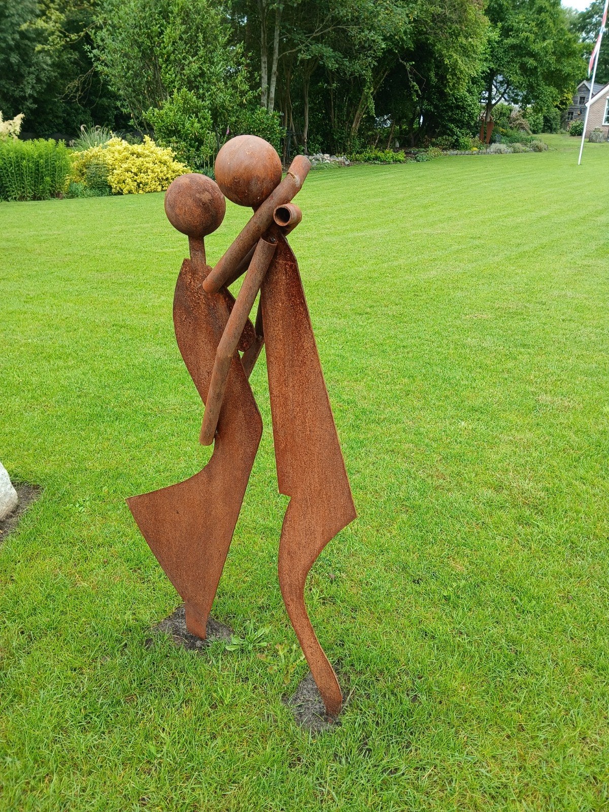 Metalen tuinbeelden, Tuin en Terras, Tuinbeelden, Ophalen of Verzenden, Nieuw, Metaal