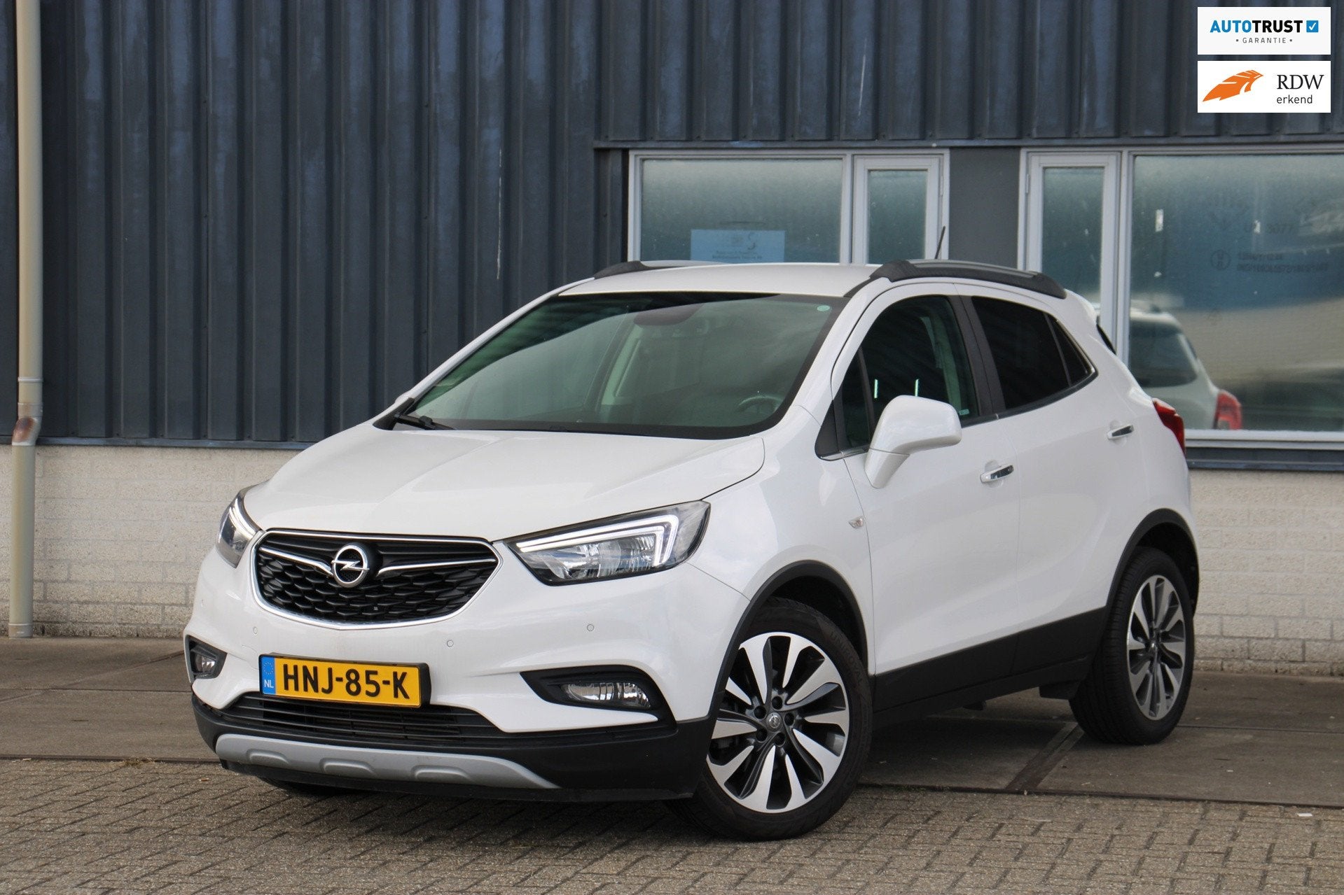 Opel MOKKA X 1.4 Turbo Innovation AUT. Leder Parelmoer Camer, Auto's, 15 km/l, Gebruikt, Wit, Leder