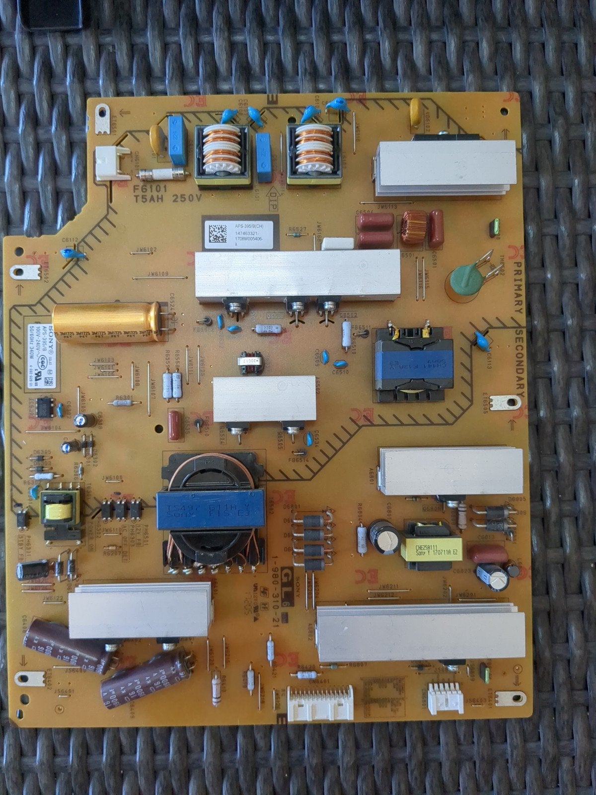 Sony TV Voeding Printplaat, 50 Hz, Nieuw, Ophalen of Verzenden, Sony