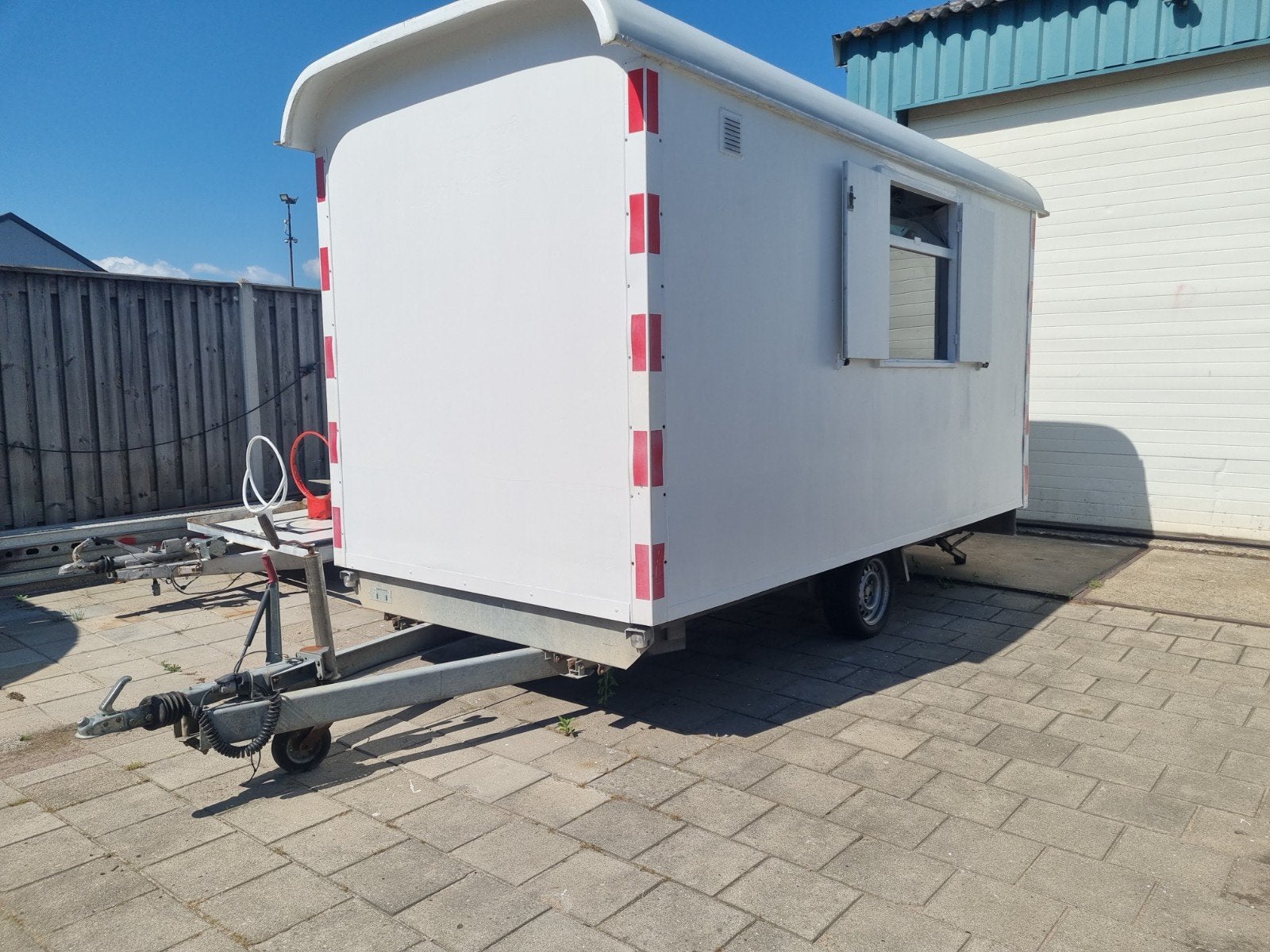 Schaftwagen / Tiny House met Kenteken en Opslagruimte, Ophalen, Gebruikt