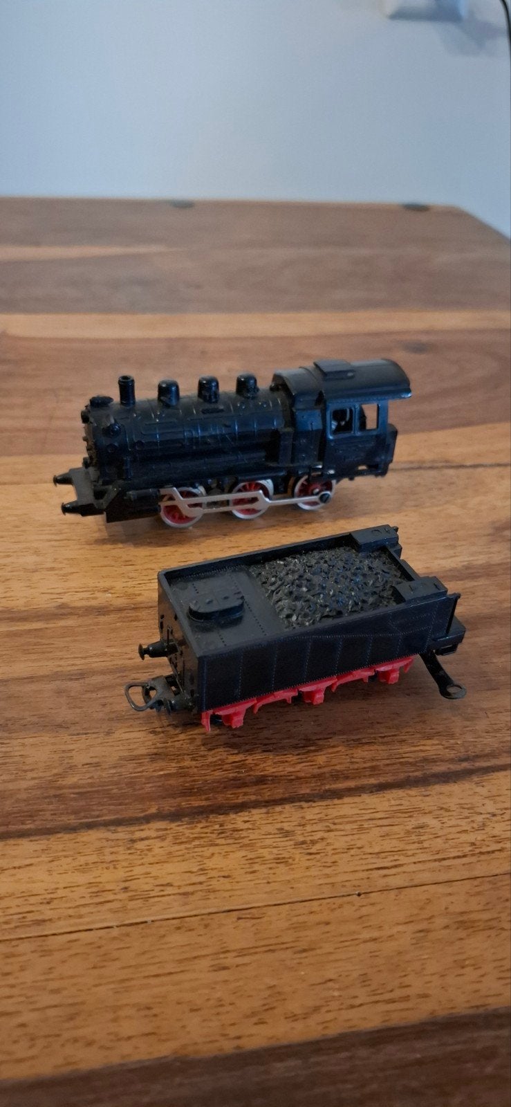Lima Expres 4640 Locomotief met Wagon Jaren '60, Ophalen of Verzenden