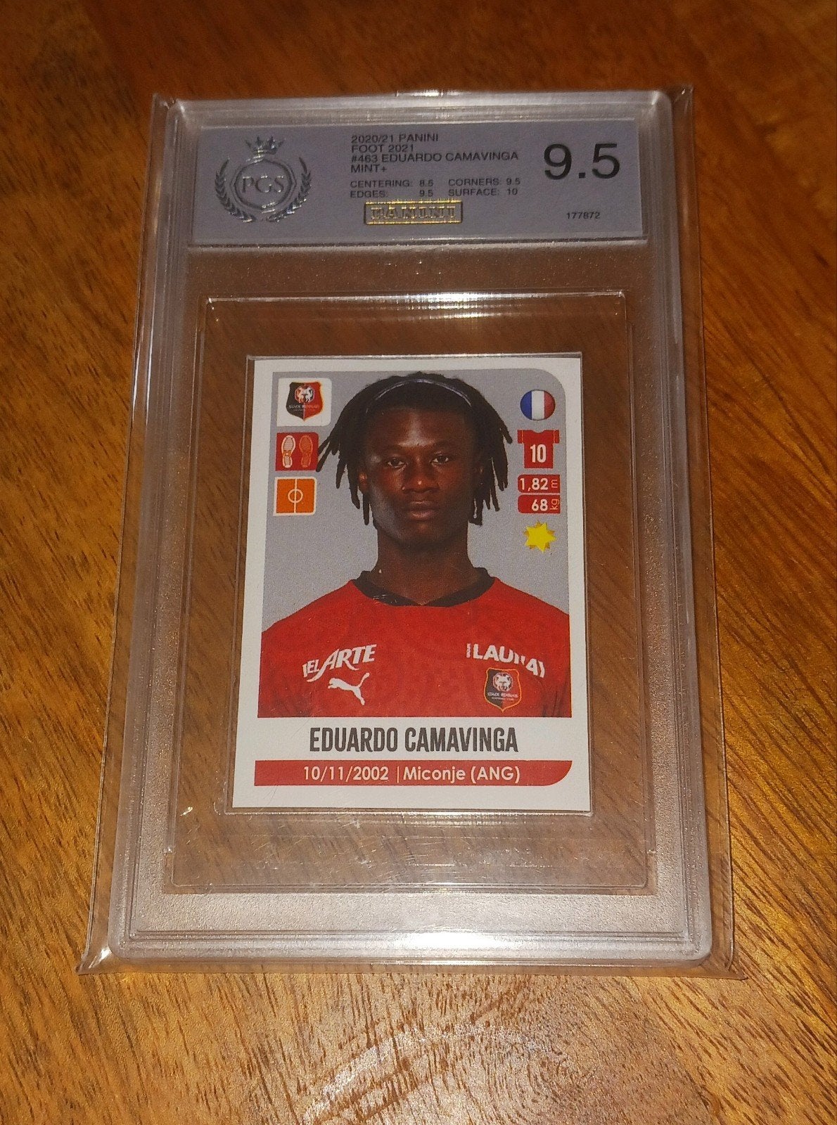 Eduardo Camavinga, Verzamelen, Ophalen of Verzenden, Nieuw, Buitenlandse clubs, Spelerskaart