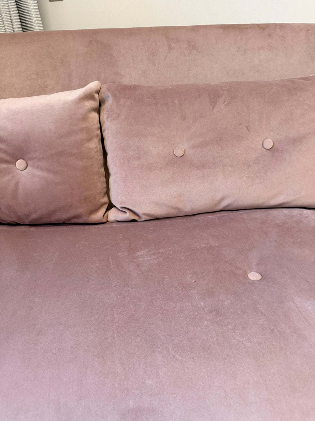 Uitklapbare slaapbank van Made - Oud Roze