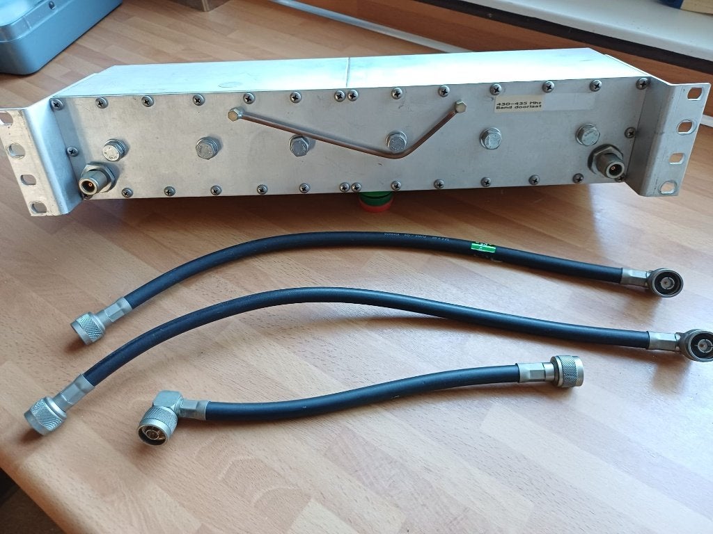 70 cm Bandpasfilter, Telecommunicatie, Zenders en Ontvangers, Ophalen of Verzenden, Gebruikt, Zender en Ontvanger