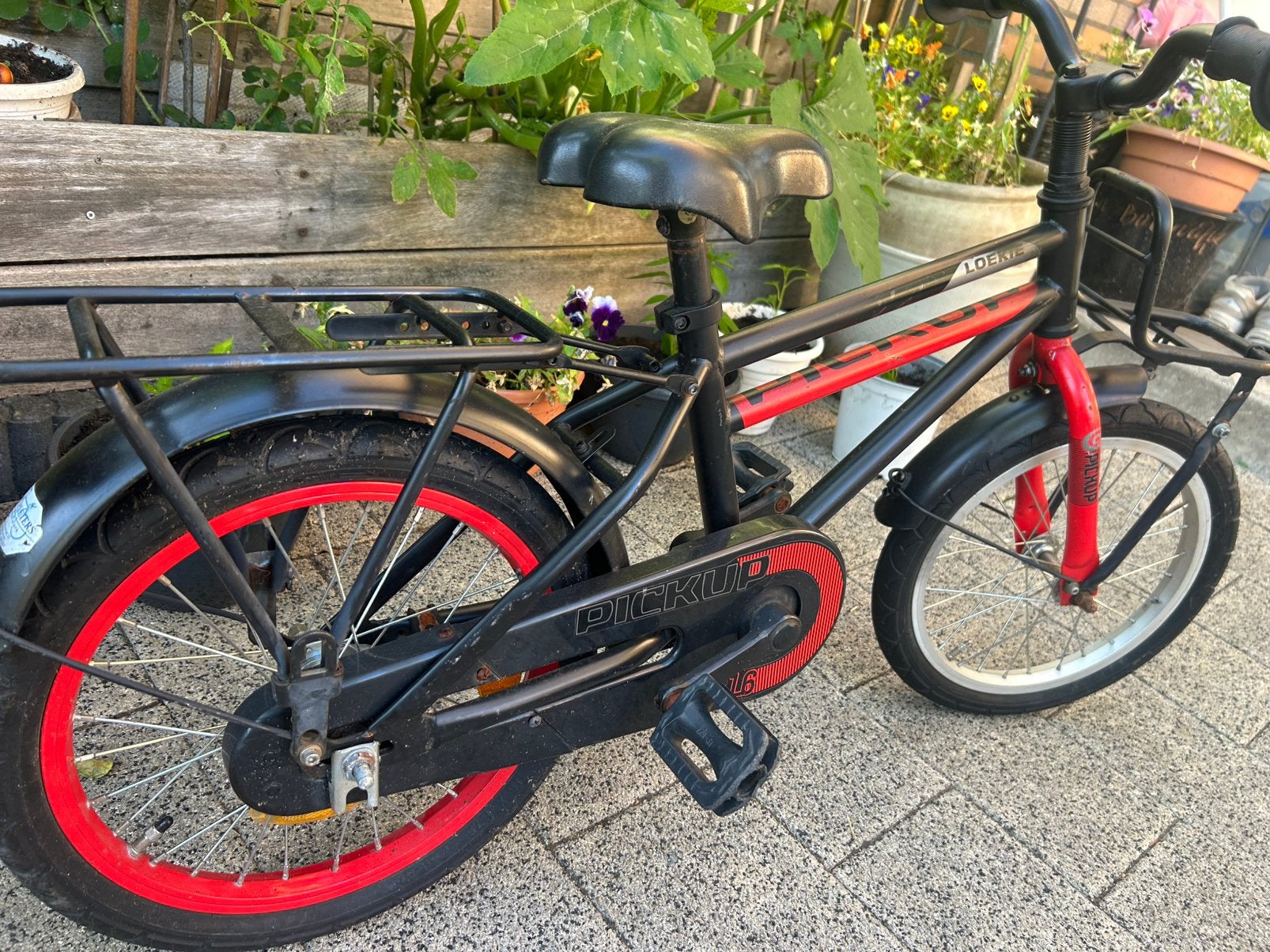 Loekie kinder fiets 16inch, Fietsen en Brommers, Fietsen | Jongens, Ophalen, Zo goed als nieuw, 16 inch