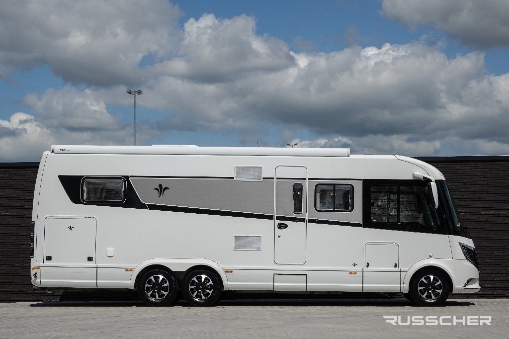 Niesmann Bischoff Arto 85 E Clou Line. zeer luxe uitgevoerd, Caravans en Kamperen, Niesmann+Bischoff, Fiat, Vloeistofverwarming