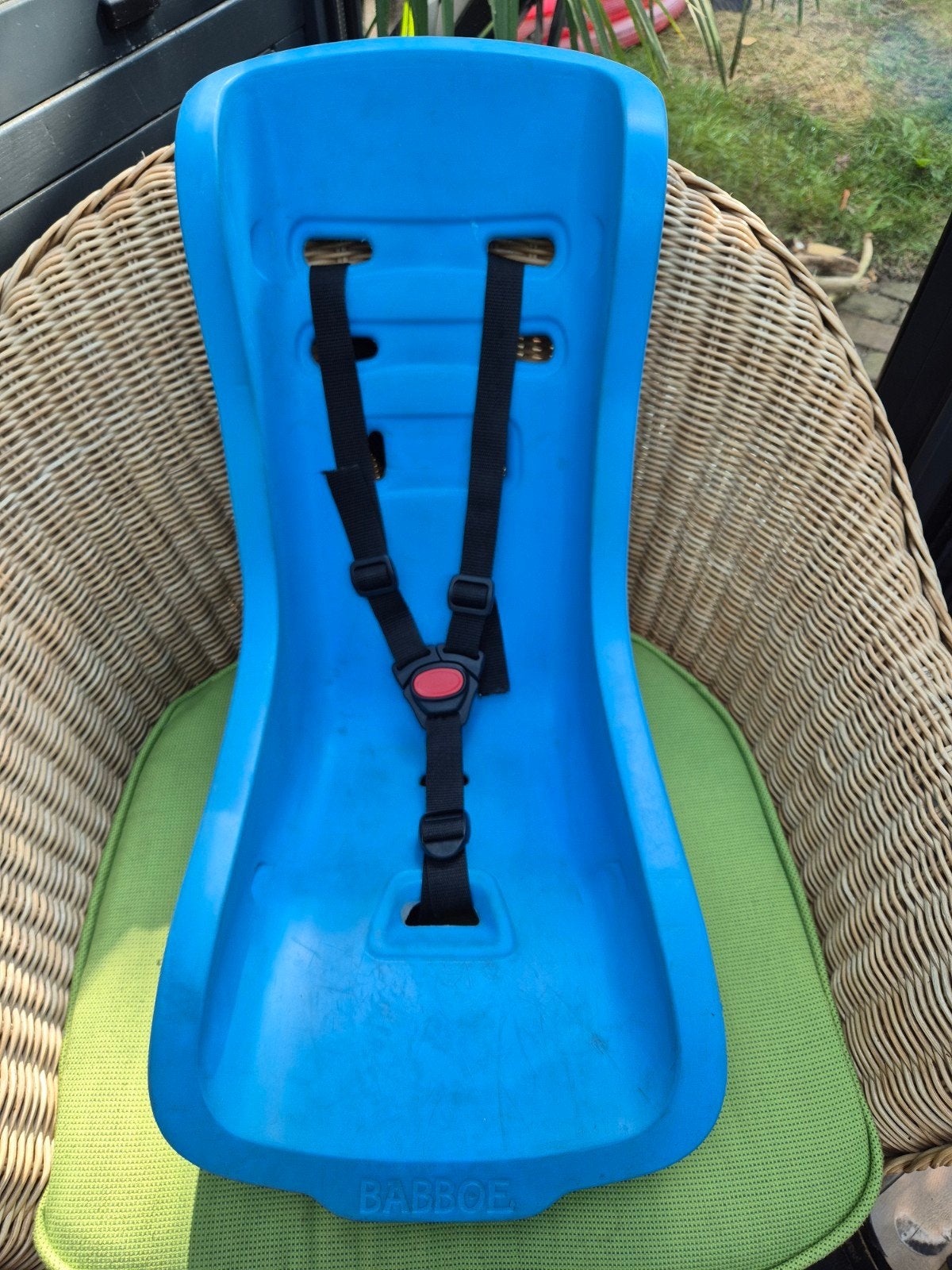 Babboe bakfiets zitje (peuterschaal) - Blauw, Ophalen, Gebruikt