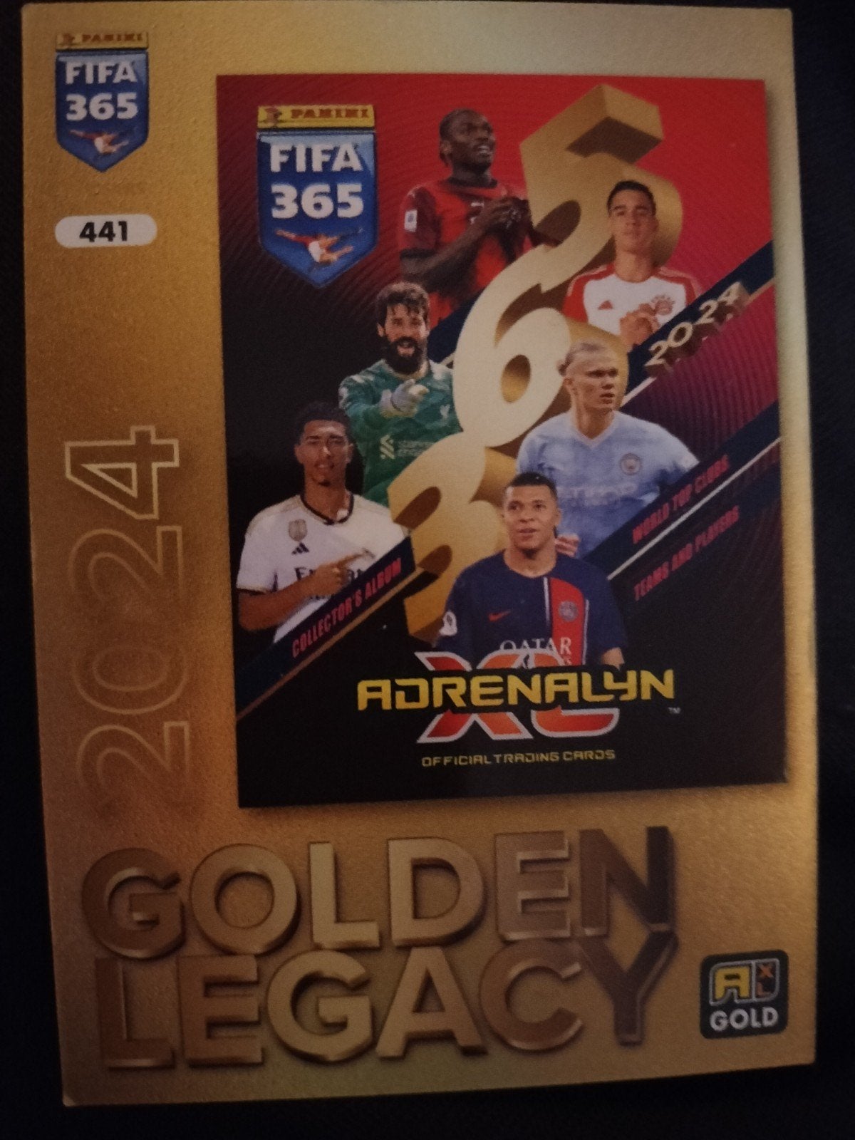 Panini FIFA 365 Adrenalyn XL 2024 Golden Legacy Kaart, Ophalen of Verzenden
