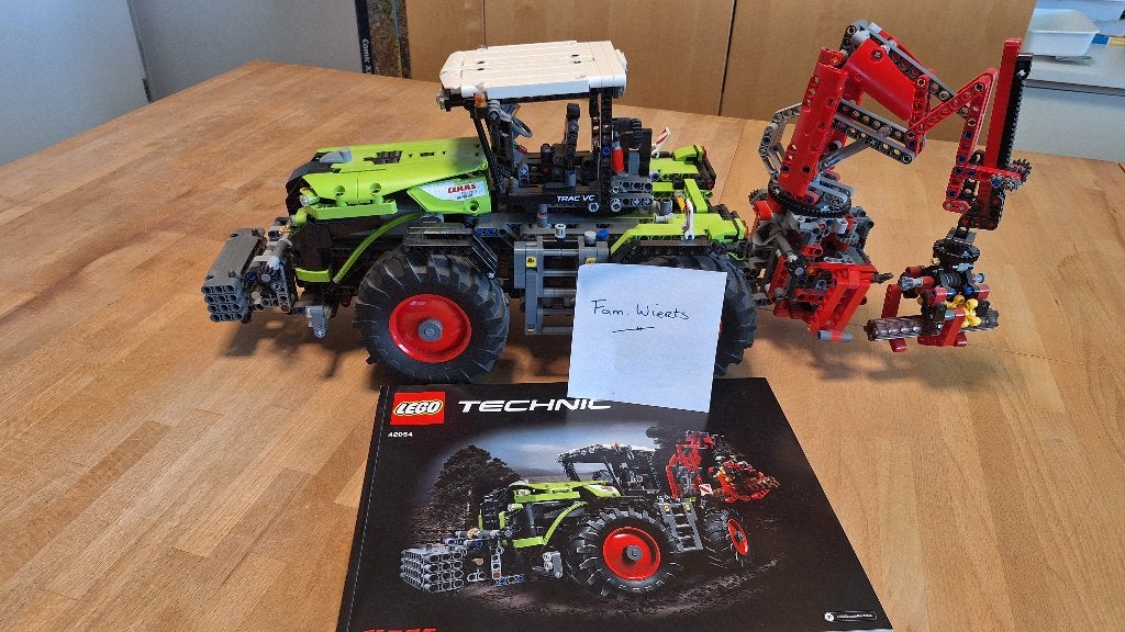 LEGO Technic 42054 CLAAS XERION 5000 TRAC VC, Gebruikt, Lego, Inclusief instructies, Ophalen of Verzenden