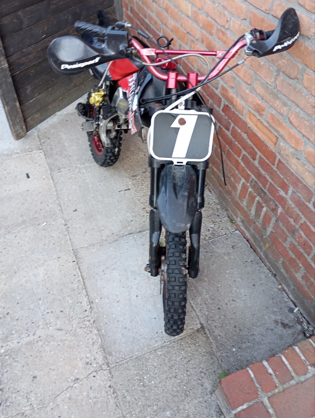 Te koop pitebike frame voor 125 cc motor project, Fietsen en Brommers, Ophalen, Gebruikt, Overige merken