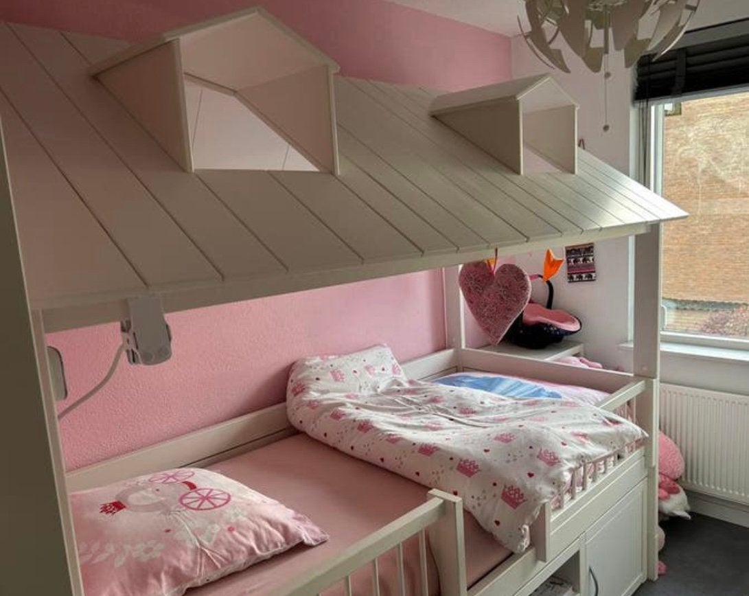 Lifetime bed opbouw beachhouse, Ophalen, Gebruikt, 180 cm of meer, 85 tot 100 cm