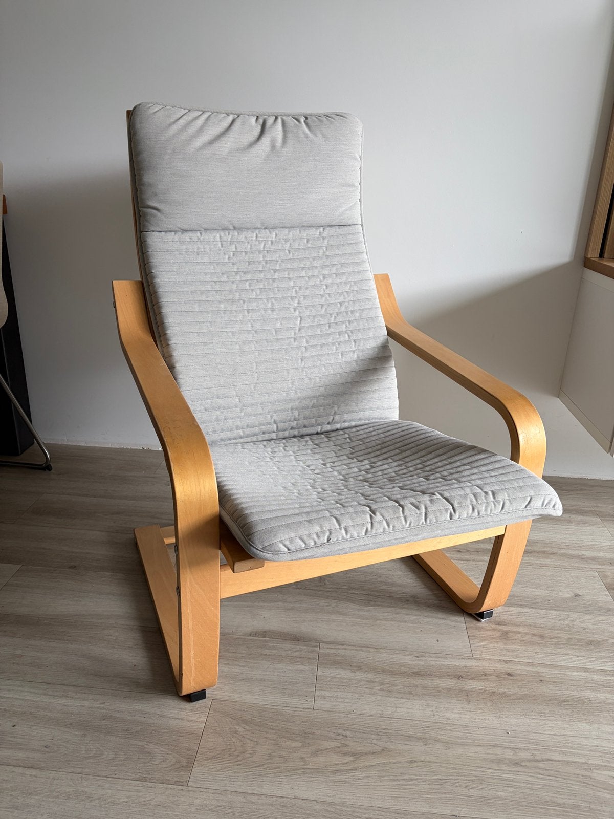 IKEA Poäng relax fauteuil, Ophalen, Gebruikt, Minder dan 75 cm, 50 tot 75 cm