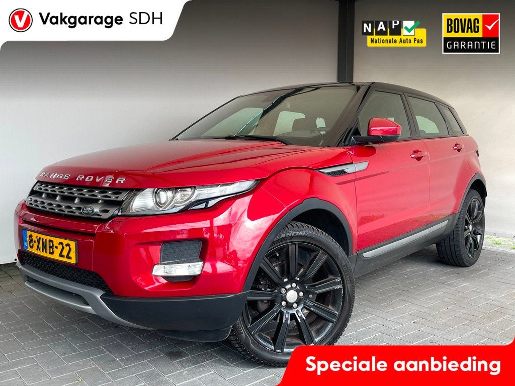Land Rover Range Rover Evoque 2.2 eD4 2WD Dynamic|Glazen dak, Auto's, Land Rover, Voorwielaandrijving, Euro 5, Gebruikt, Zwart