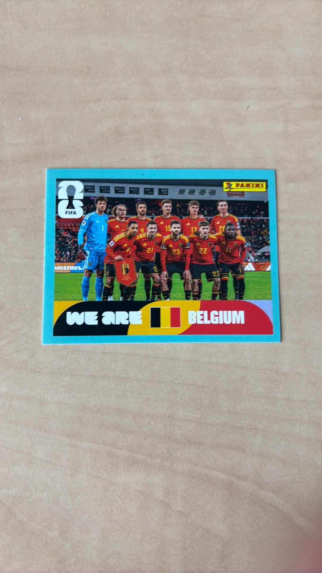 WK Panini 2026 BEL 13, Verzenden, Nieuw, Sticker