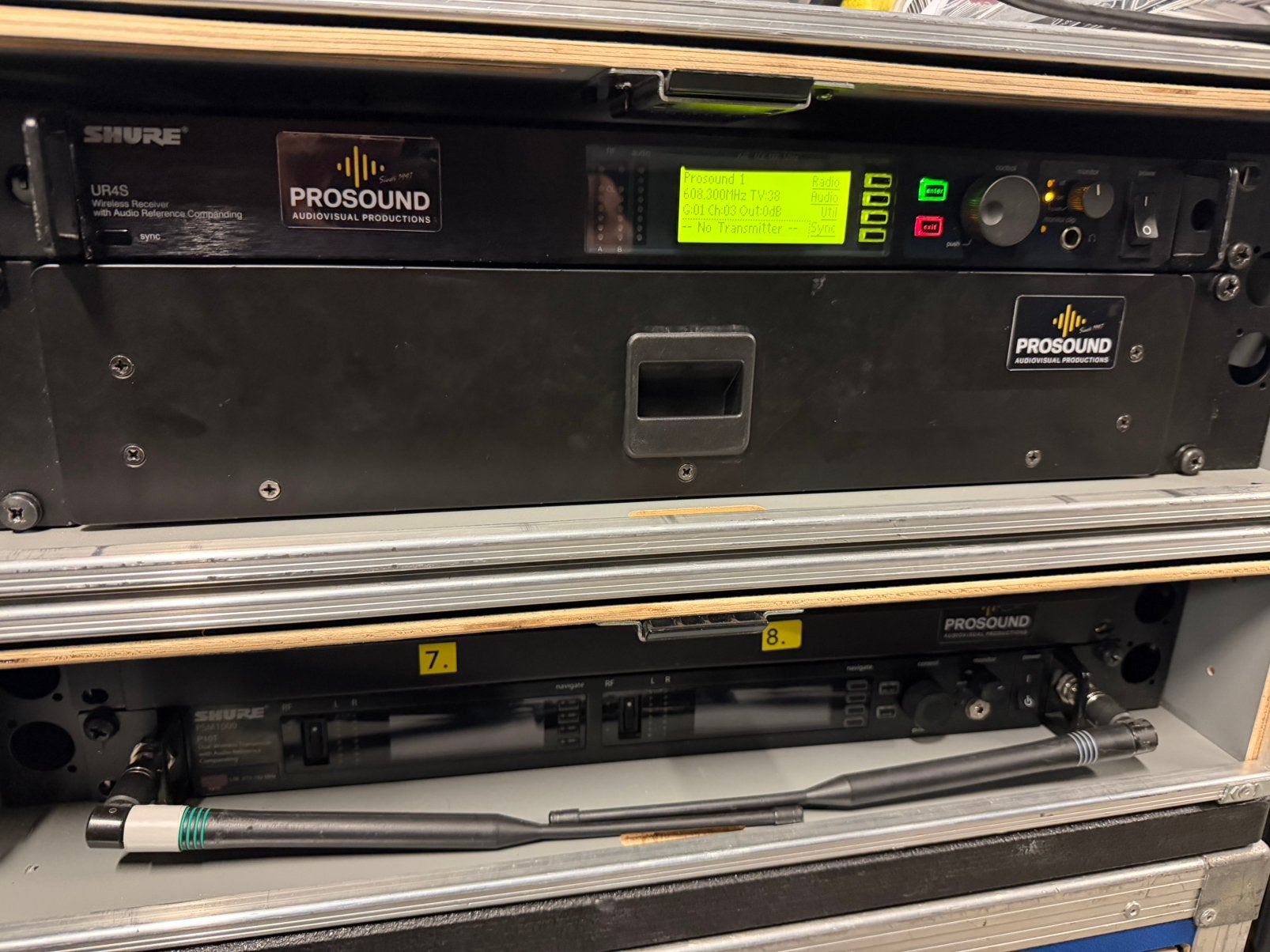 Shure UR4S UHF-R draadloze microfoonset, Muziek en Instrumenten, Microfoons, Ophalen of Verzenden, Gebruikt, Zangmicrofoon, Draadloos