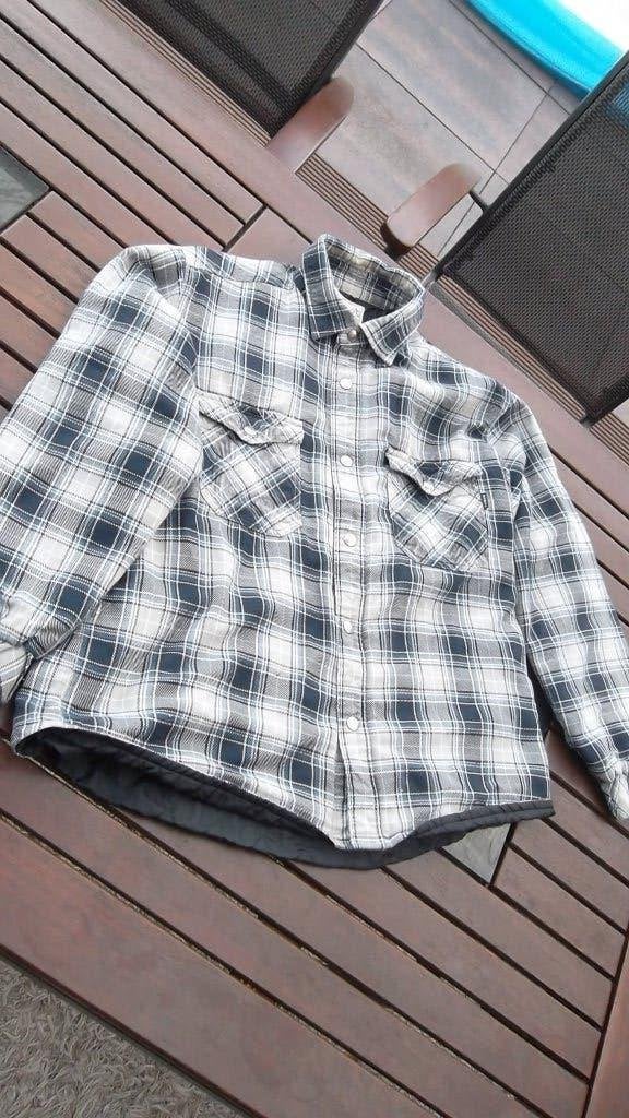Geruite houthakkers motorjas van ROCKY maat L, Ophalen, ROCKY, Jas | textiel, Dames