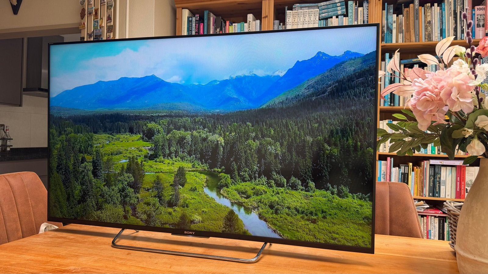 Sony Bravia KDL-55W805C Smart Full HD LED TV (2015), Audio, Tv en Foto, Televisies, Ophalen, LED, 50 Hz, Zo goed als nieuw