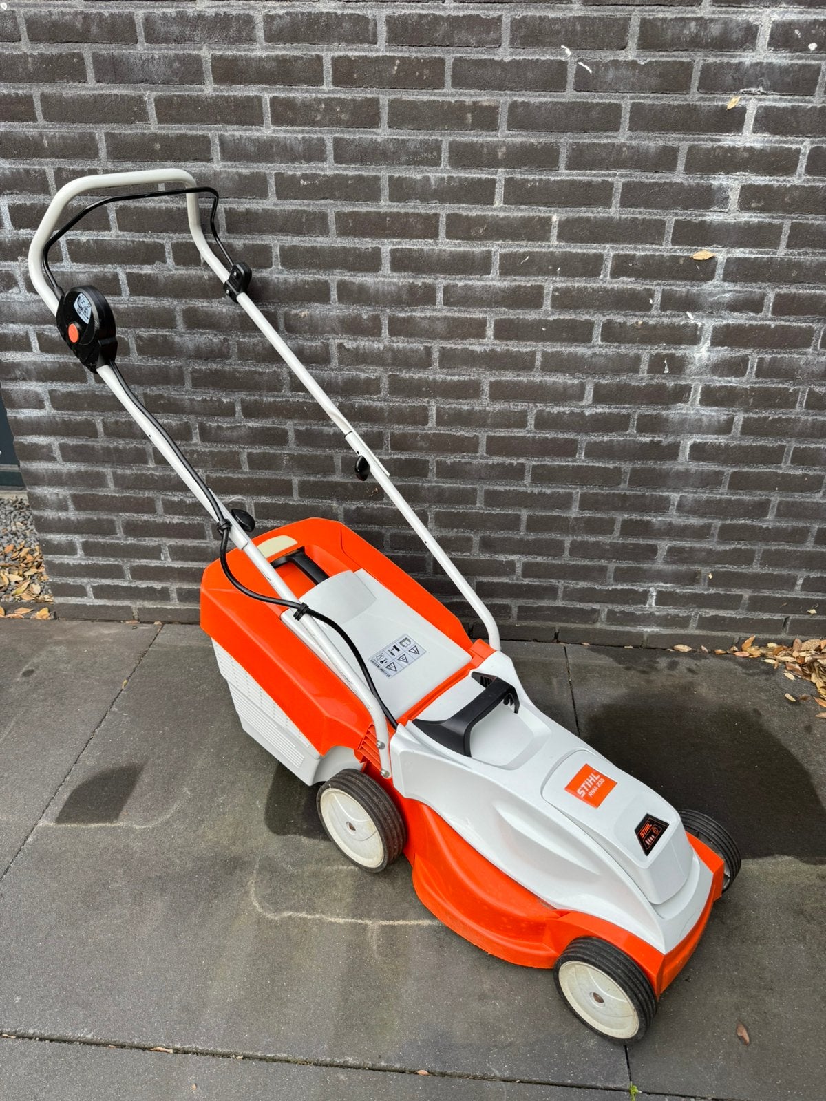 STIHL Accu Grasmaaier RMA 235, Tuin en Terras, Ophalen, Zo goed als nieuw