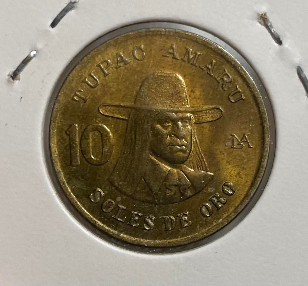 10 soles de oro Peru 1978, Ophalen of Verzenden, Zuid-Amerika