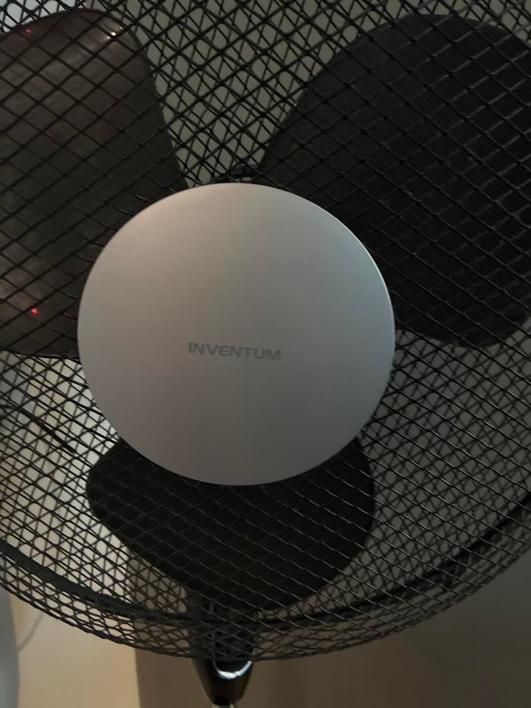 Inventum ventilator op voet, Witgoed en Apparatuur, Ventilatoren, Ophalen of Verzenden, Gebruikt, Statiefventilator