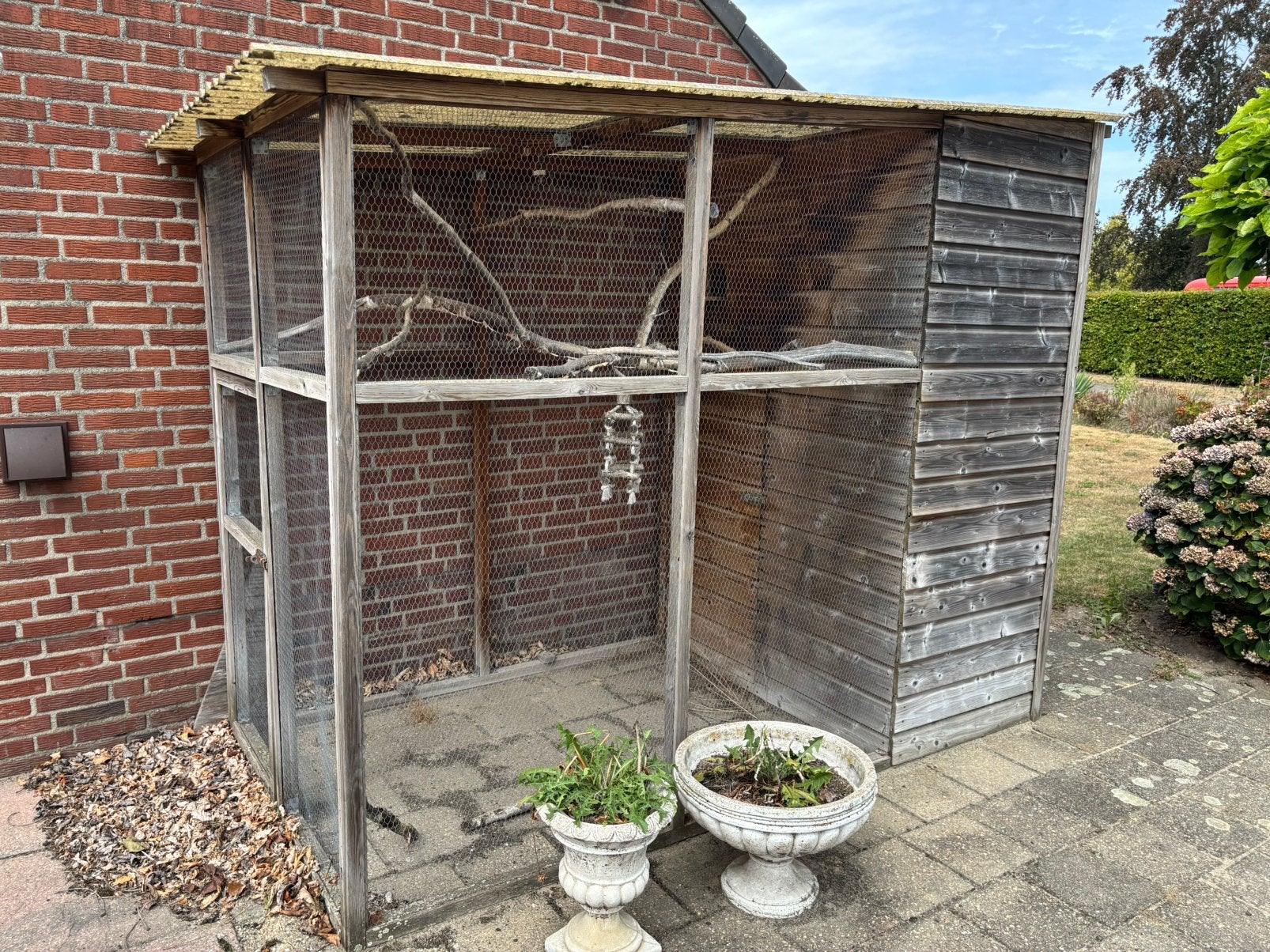 Volière vogelkooi, Dieren en Toebehoren, Ophalen, Gebruikt, Aluminium, Volière