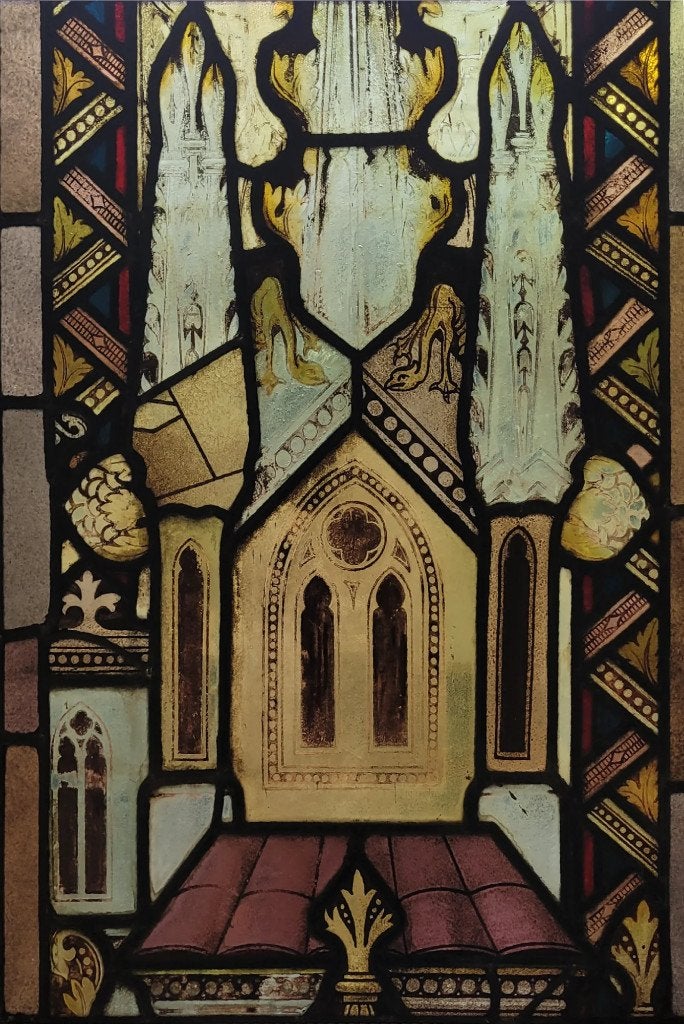 glas in lood, Ophalen