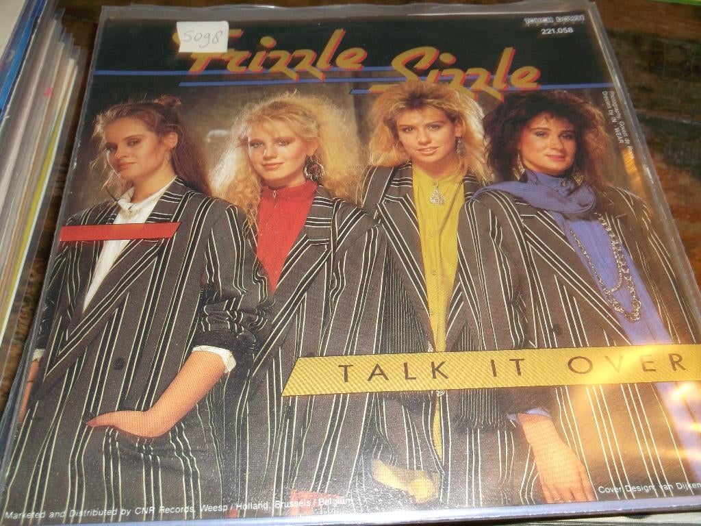 frizzle sizzle Talk it over 253, Gebruikt, Verzenden, 7 inch, Single
