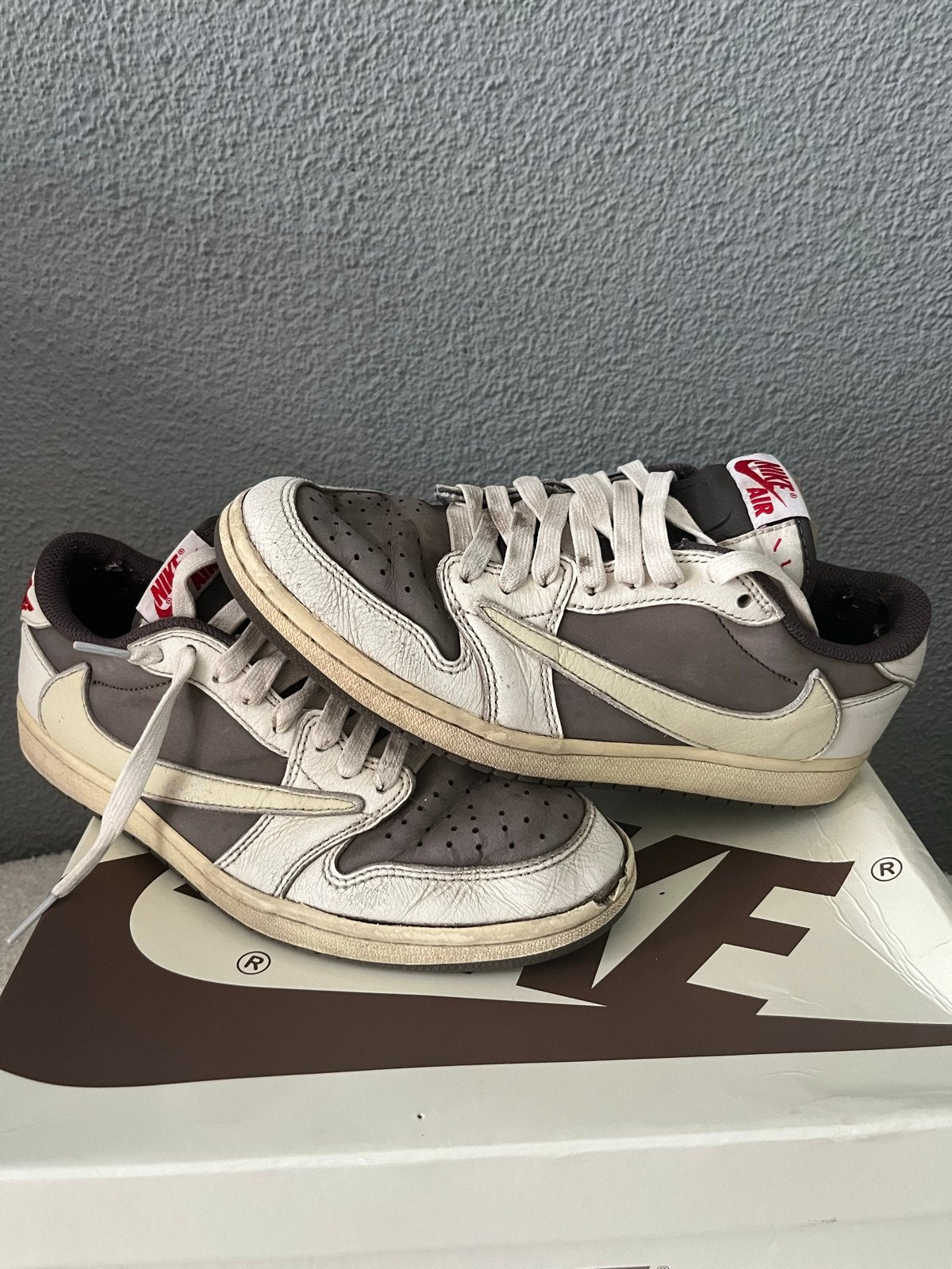 Nike Air Jordan 1 Low OG SP Travis Scott Mocha Maat 40, Kleding | Heren, Schoenen, Bruin, Verzenden, Sneakers of Gympen, Gedragen