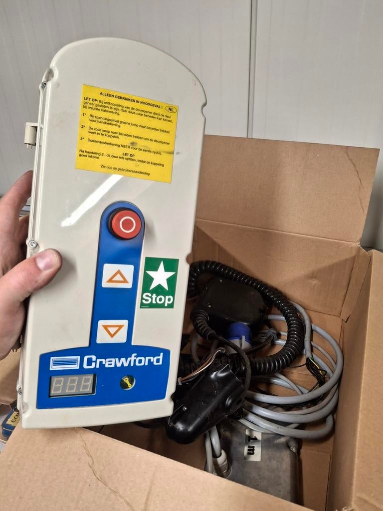 Crawford bedieningspaneel met toebehoren en bekabeling, Ophalen of Verzenden