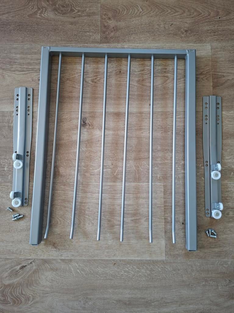 Uittrekbaar broekenrek ikea 50cm, Ophalen of Verzenden, Zo goed als nieuw