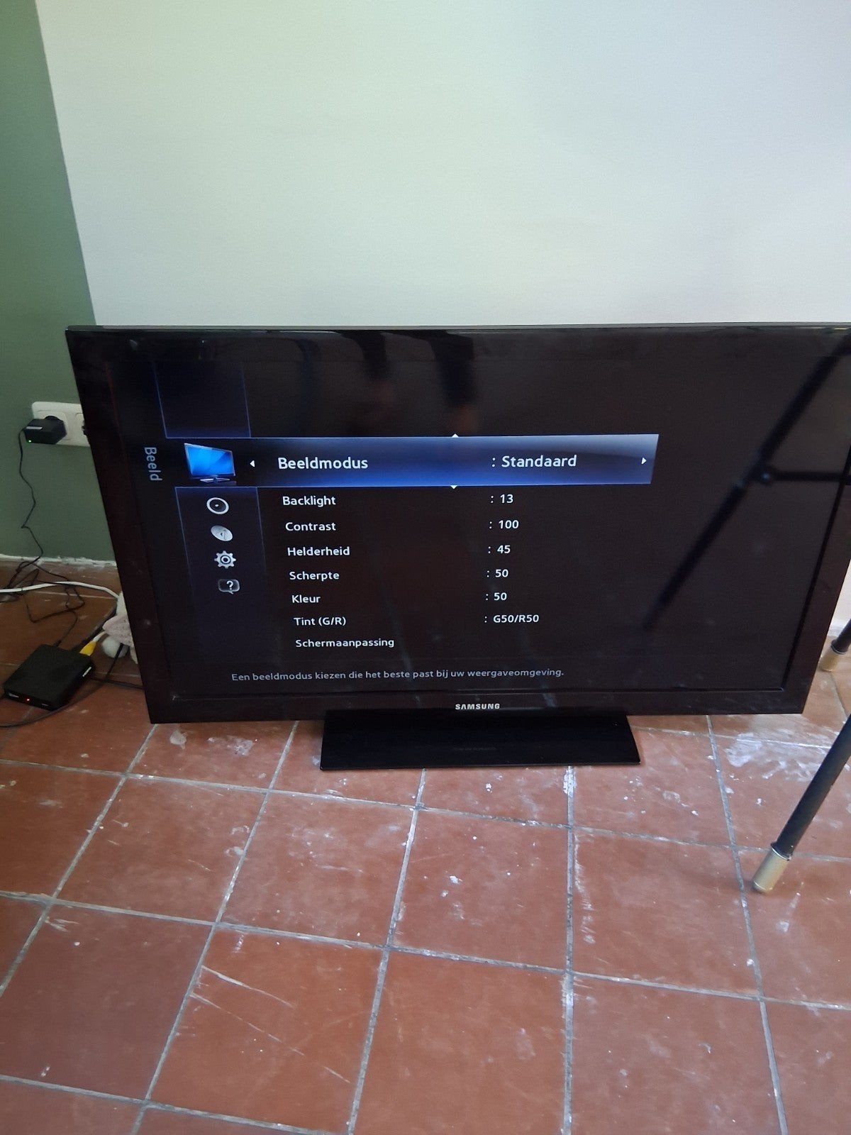 samsung tv 40 inch, Ophalen, Gebruikt, 50 Hz, Samsung