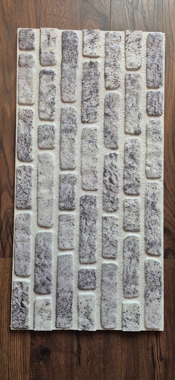 NIEUW 10 st Decoratieve 3D Wandtegels - Steenlook Grijs/Wit, 40 tot 60 cm, Overige typen, Nieuw, Overige materialen