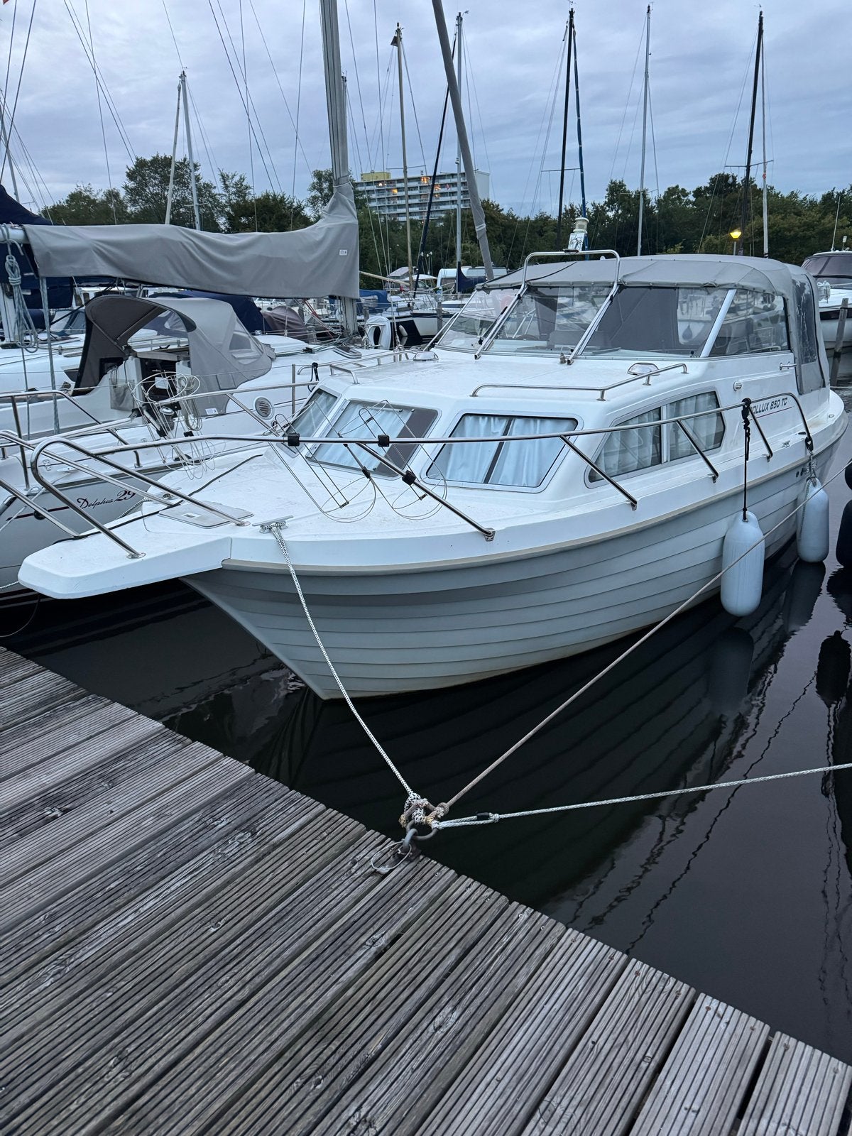 Sollux 850 TC - Volvo Penta TMD22 - boegschroef, custom tent, Ophalen, Overige merken, Gebruikt, Diesel