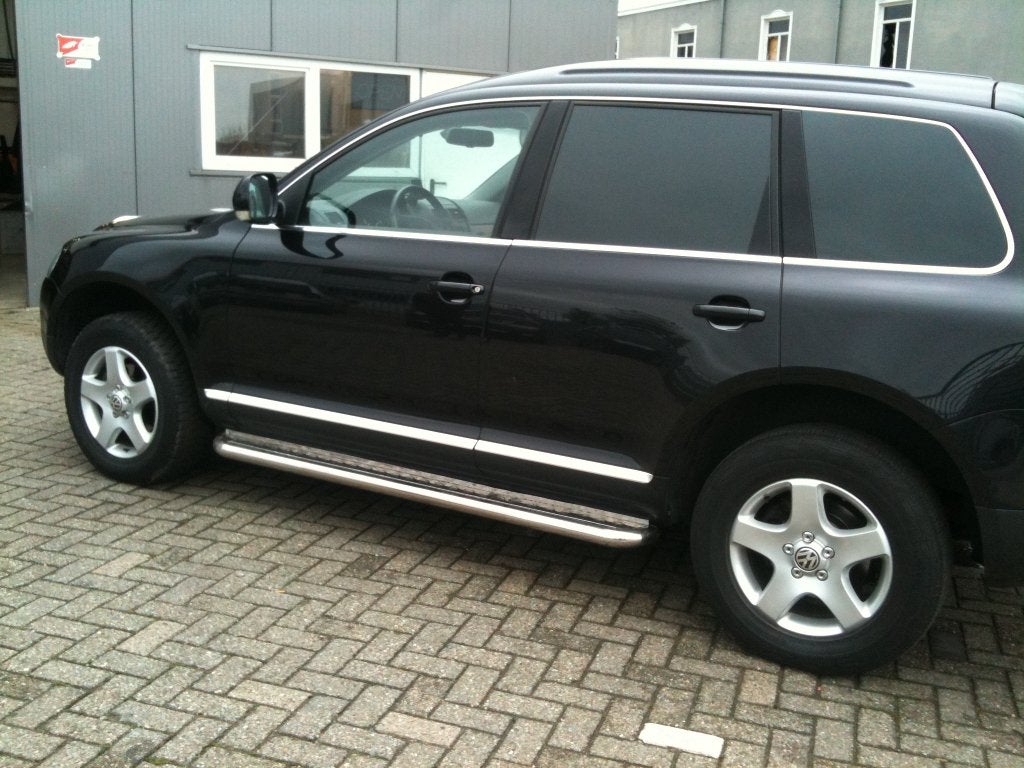 VW Touareg Sidebars met rvs treeplank, Niet ingevuld, Niet ingevuld, Niet ingevuld