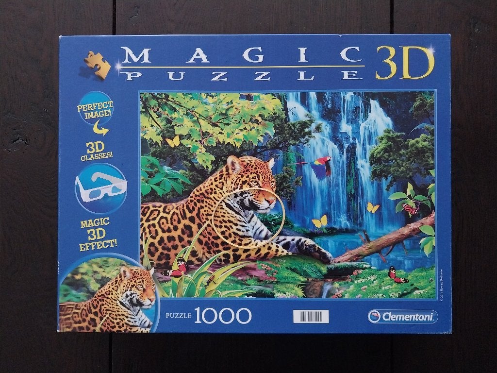 LEGPUZZEL   (Magic 3D puzzel), Ophalen of Verzenden, 500 t/m 1500 stukjes, Gebruikt, Legpuzzel