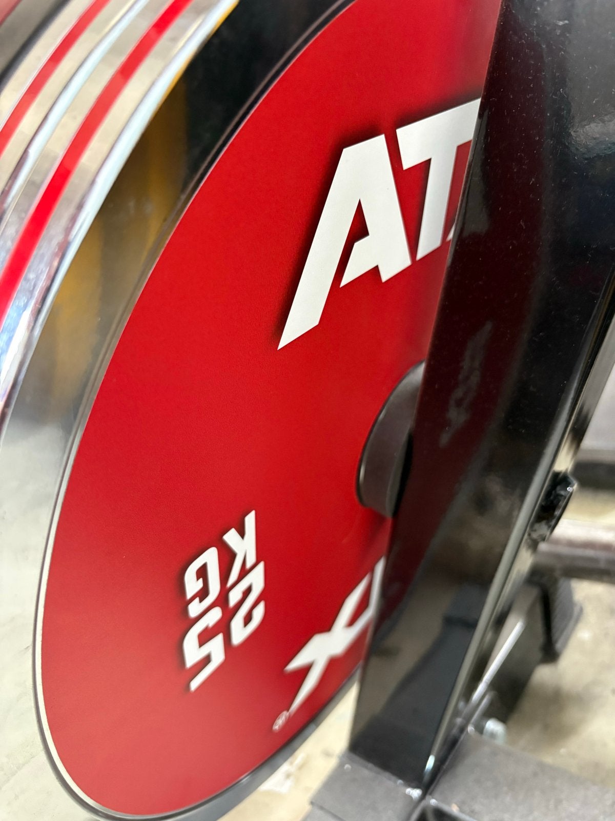 Set ATX Halterschijven 25 KG - Krachttraining Gewicht, Sport en Fitness, Ophalen, Gebruikt, Armen, Halterschijven