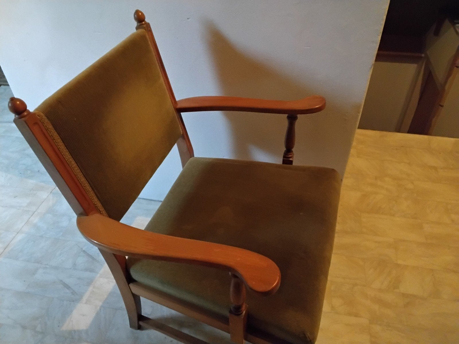 Klassieke fauteuils 2 stuks, Ophalen, Hout, Gebruikt, Twee