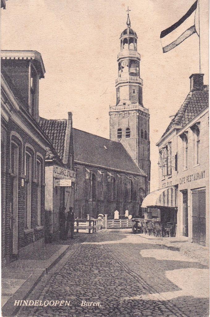 HINDELOPEN BUREN, Verzamelen, Ansichtkaarten | Nederland, Ophalen of Verzenden, Voor 1920, Noord-Brabant
