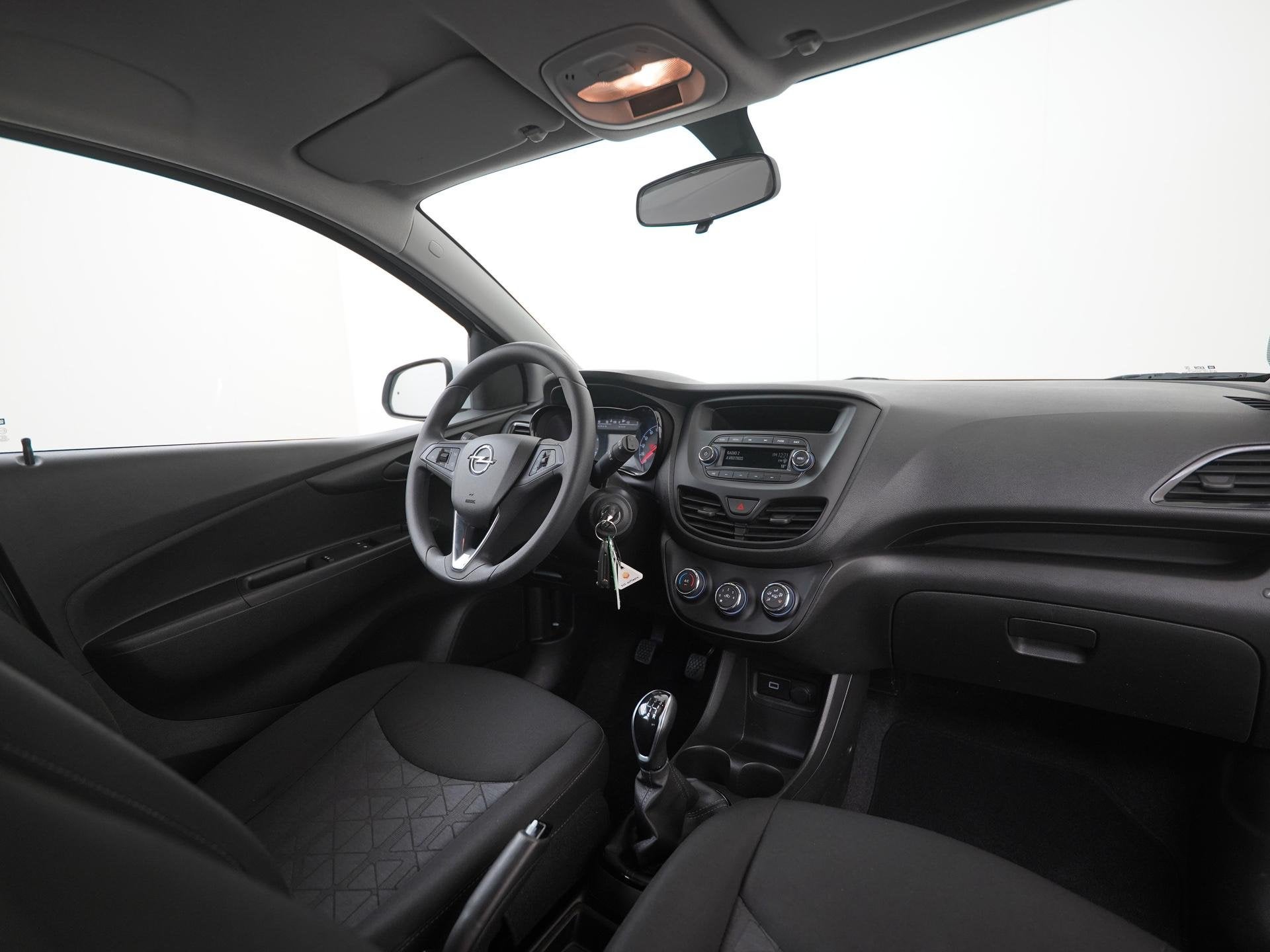 Opel KARL 1.0 ecoFLEX 120 Jaar Edition | Airco | Zondag Open, Auto's, Stof, Gebruikt, Wit, Origineel Nederlands