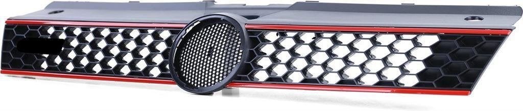 Sport Grill Rode Bies Geschikt Voor VW Polo 6R 6C GTI Look, Auto diversen, Tuning en Styling, Verzenden, Automotive Parts, A.parts@hotmail.nl