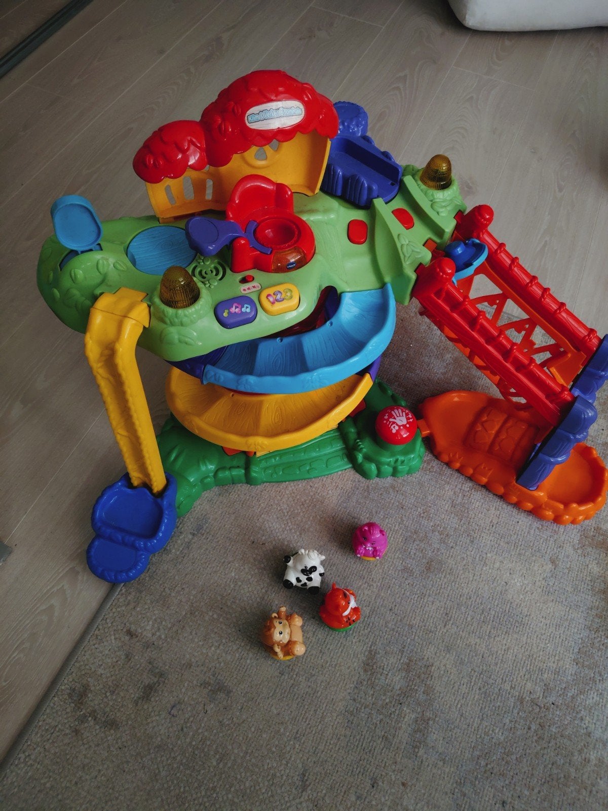 VTech Zoef Zoef Dieren Boomhuis Speelset met diertjes, Ophalen, Gebruikt, Jongen of Meisje