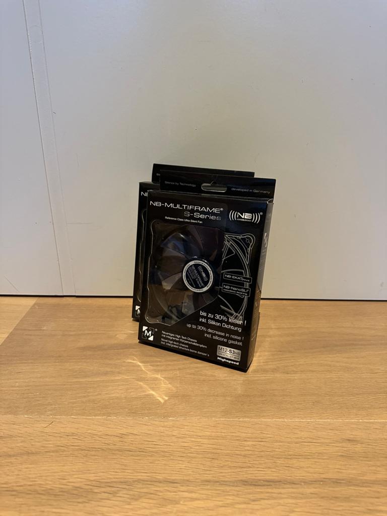 2x nb-multiframe s series fan, Ophalen of Verzenden, Zo goed als nieuw, Luchtkoeling