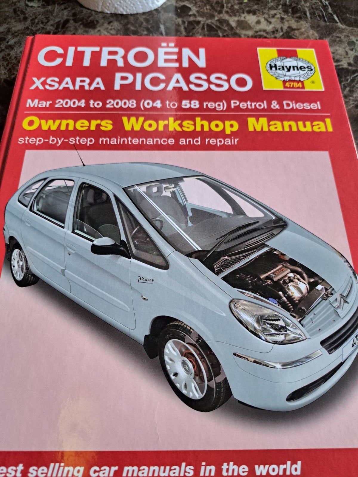 Haynes Werkplaatshandboek Citroën Xsara Picasso (2004-2008), Ophalen of Verzenden, Gelezen, Citroën, Haynes