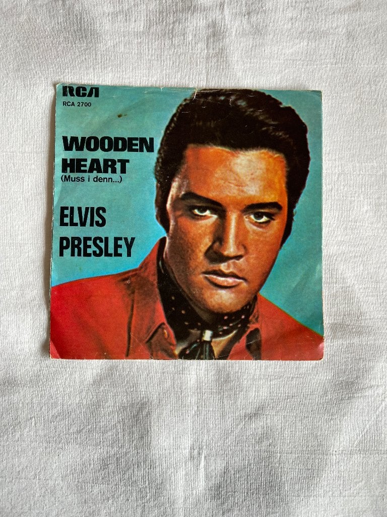 elvis presley - wooden heart, Ophalen of Verzenden, Zo goed als nieuw, 7 inch, Pop