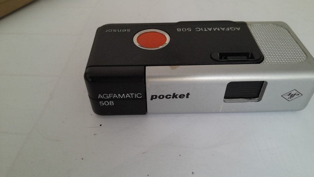 Agfa Agfamatic 508 Pocket camera (110 film) – Vintage, Audio, Tv en Foto, Fotocamera's Analoog, Ophalen of Verzenden, Compact