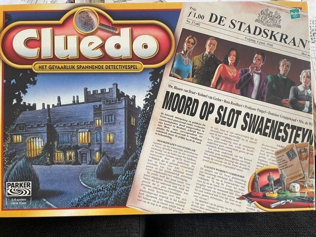 Cluedo bordspel in goede staat, Ophalen of Verzenden, Zo goed als nieuw, Parker