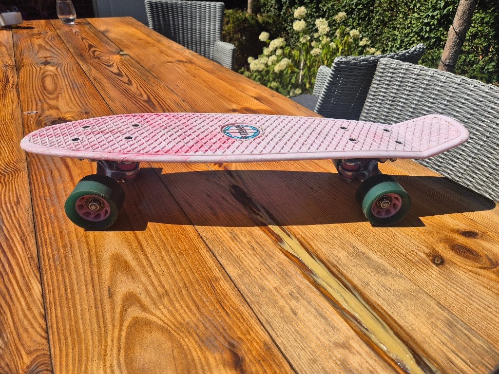Penny board nijdam, Sport en Fitness, Skateboarden, Ophalen, Zo goed als nieuw, Skateboard