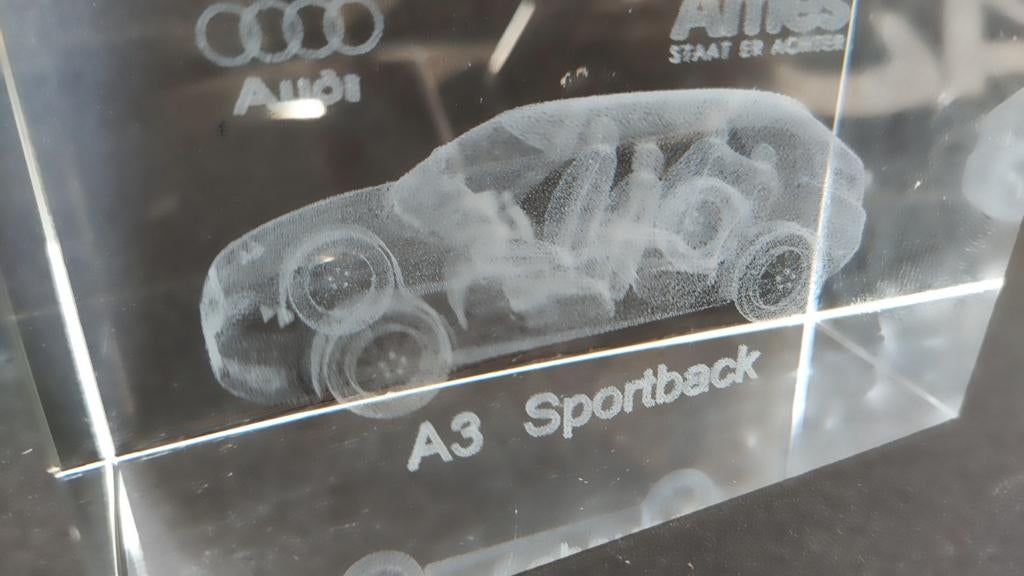 Audi A3 Glas Gravure Pol, .., Auto, Verzenden, .